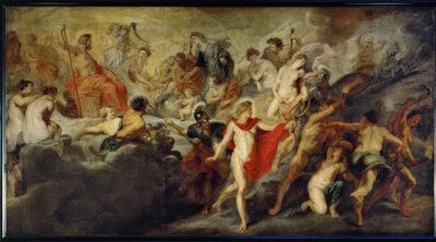 The Council of the Gods by Peter Paul Rubens